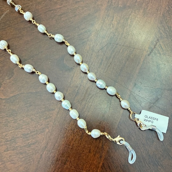 Anthropologie Ocean Drive Freshwater Pearl and Gold Plated Chain Eyewear!!🔥🔥🔥 - Picture 9 of 16